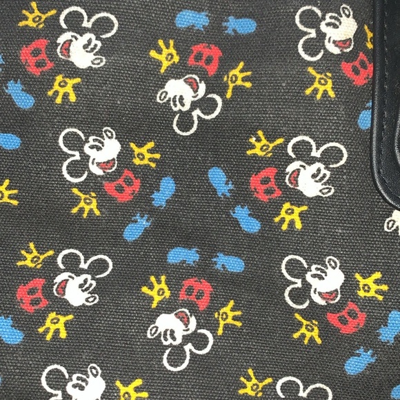 BNWOT Vintage Disney Mickey Mouse Tote / Shoulder Bag - Picture 2 of 9